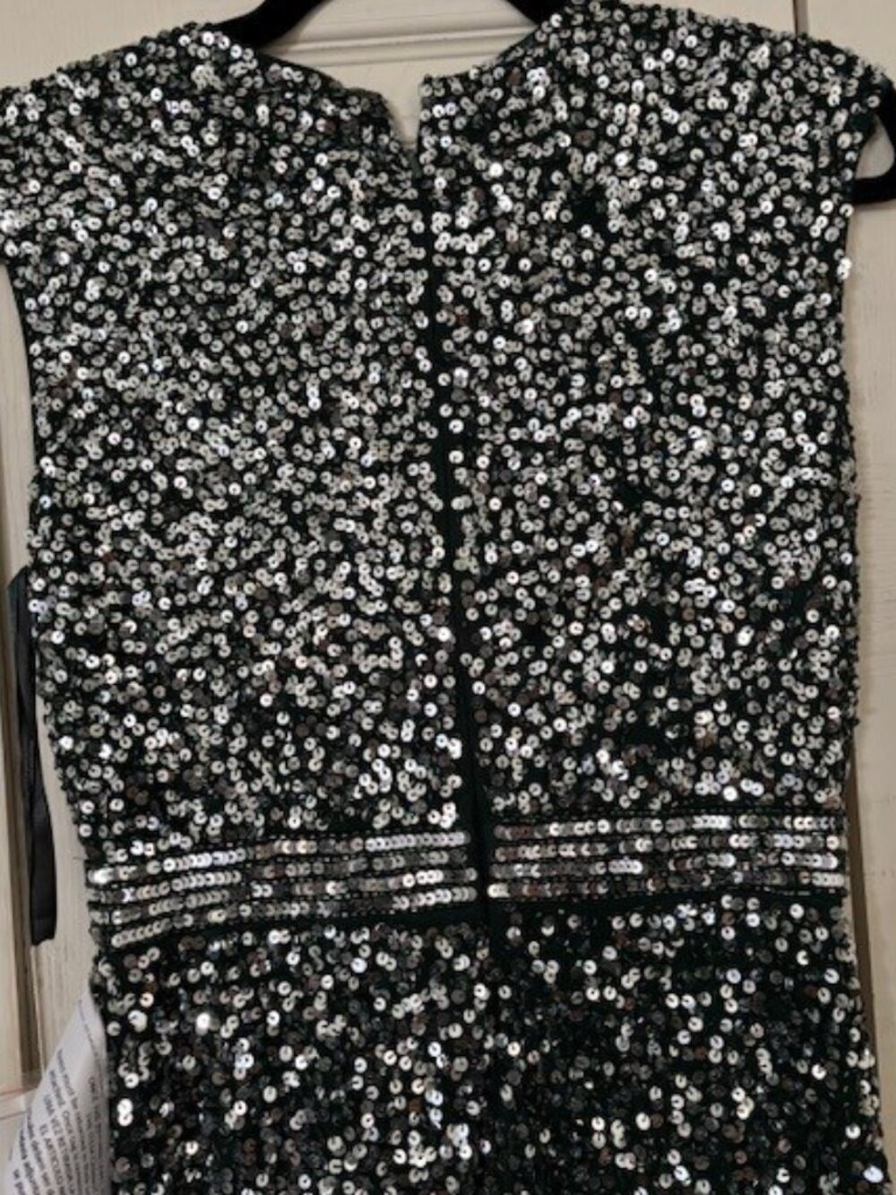 Mac Duggal Cap Sleeve Sequin Gown - Picture 5 of 15